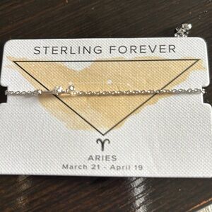 Sterling silver bracelet.